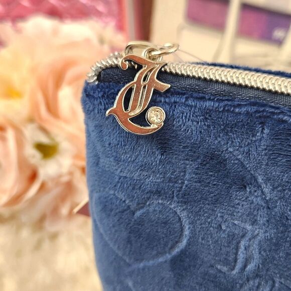 {Juicy Couture} Navy Blue Cosmetic Bag - Picture 4 of 8